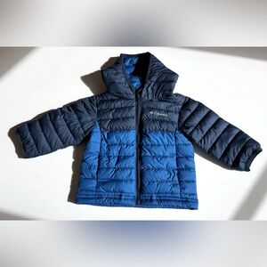 Columbia Boys' Toddler Powder Lite II Hooded Jacket size 2